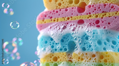 The Colorful Clean Sponges photo