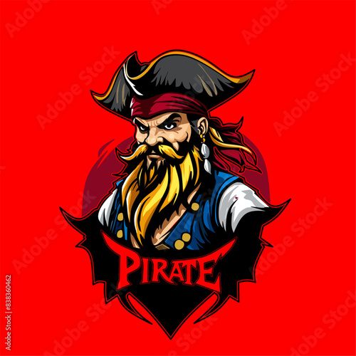 Pirate logo mascot