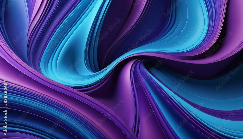 Luxurious flowing blue and purple pattern Luxurious flowing blue and purple pattern