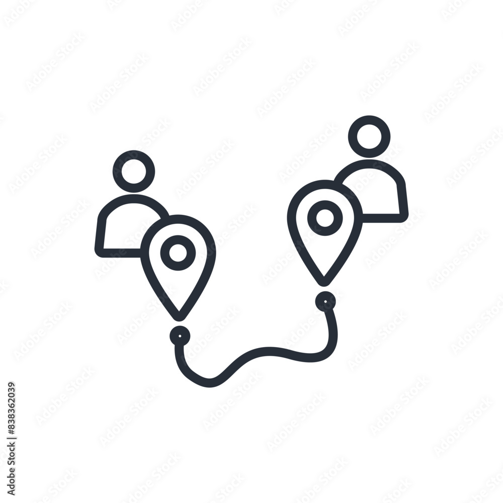 road map icon. vector.Editable stroke.linear style sign for use web design,logo.Symbol illustration. road map icon. vector.Editable stroke.linear style sign for use web design,logo.Symbol illustration.