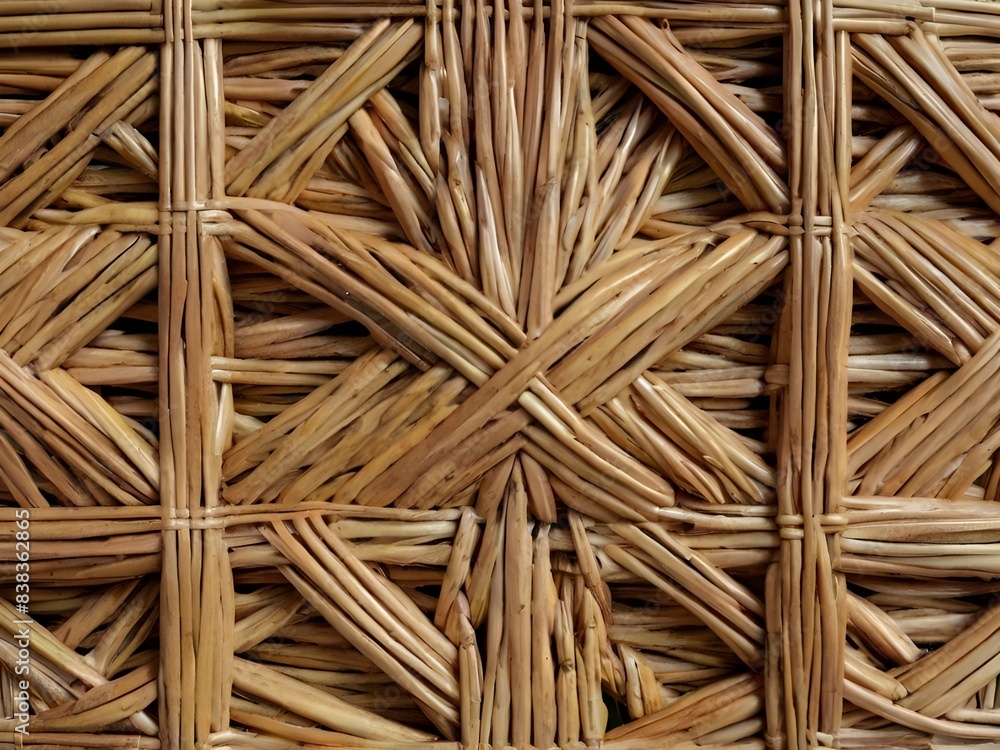 Closeup rattan pattern texture Closeup rattan pattern texture