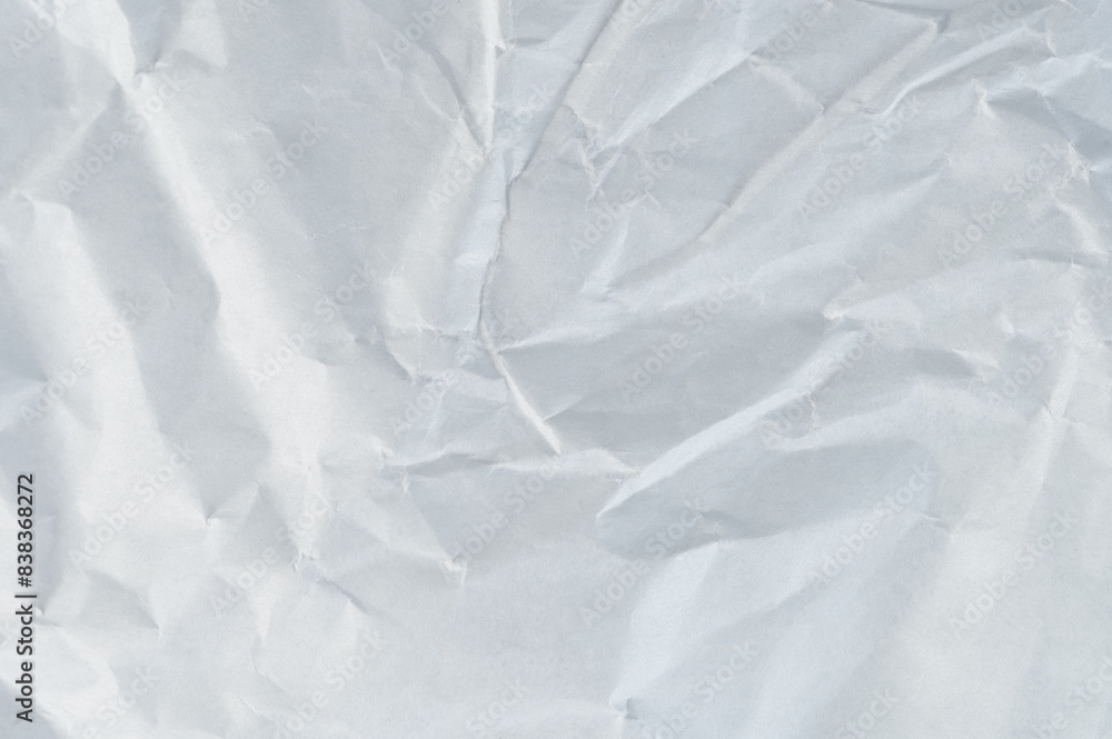 Wrinled white paper background Wrinled white paper background