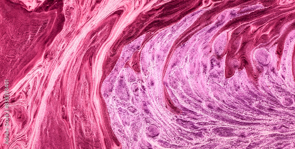 Obraz premium The Enchanting Dance: Free-Flowing Colors in Liquid Art with an Ethereal Touch 