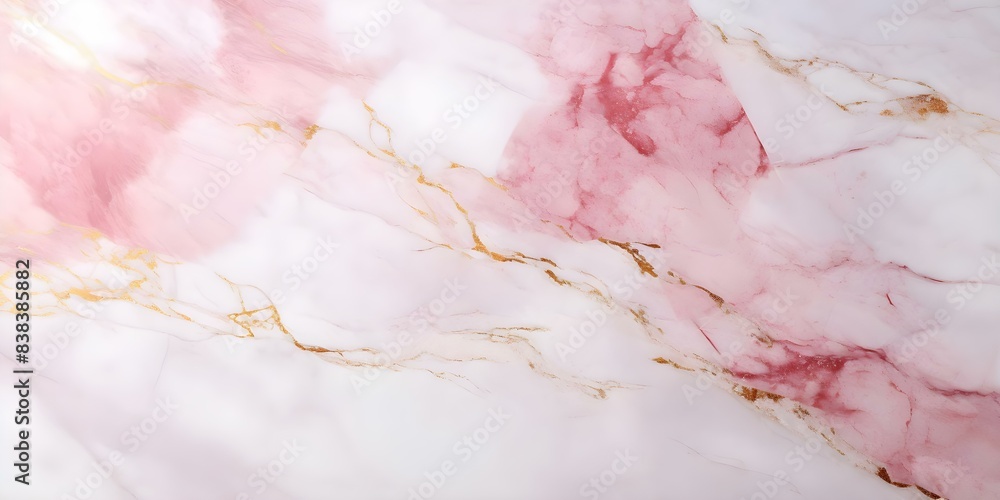 Abstract background of white marble gold and rose quartz with acrylic paint. Concept Abstract Art, Marbling Technique, Acrylic Paint, Gold Accents, Rose Quartz Palette Abstract background of white marble gold and rose quartz with acrylic paint. Concept Abstract Art, Marbling Technique, Acrylic Paint, Gold Accents, Rose Quartz Palette