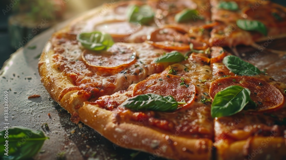 Delicious Pizza Party in a Cozy Atmosphere Generative AI Delicious Pizza Party in a Cozy Atmosphere Generative AI