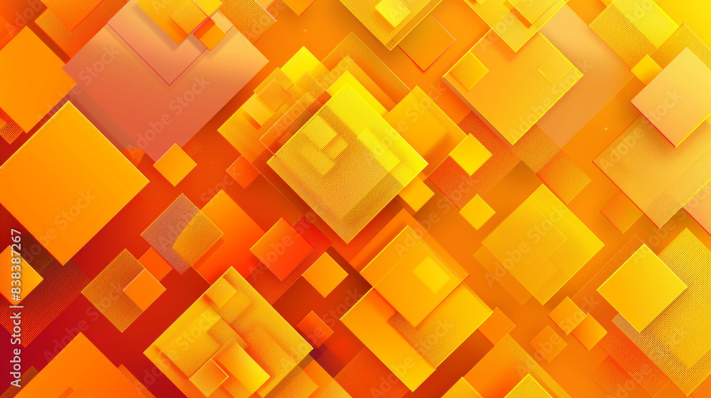 Orange and yellow square shape background presentation design. PowerPoint and Business background. Orange and yellow square shape background presentation design. PowerPoint and Business background.