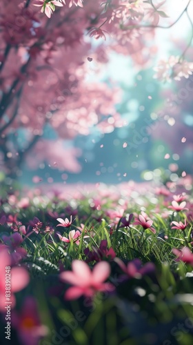 Spring Floral Arrangement for Decor Inspiration Generative AI
