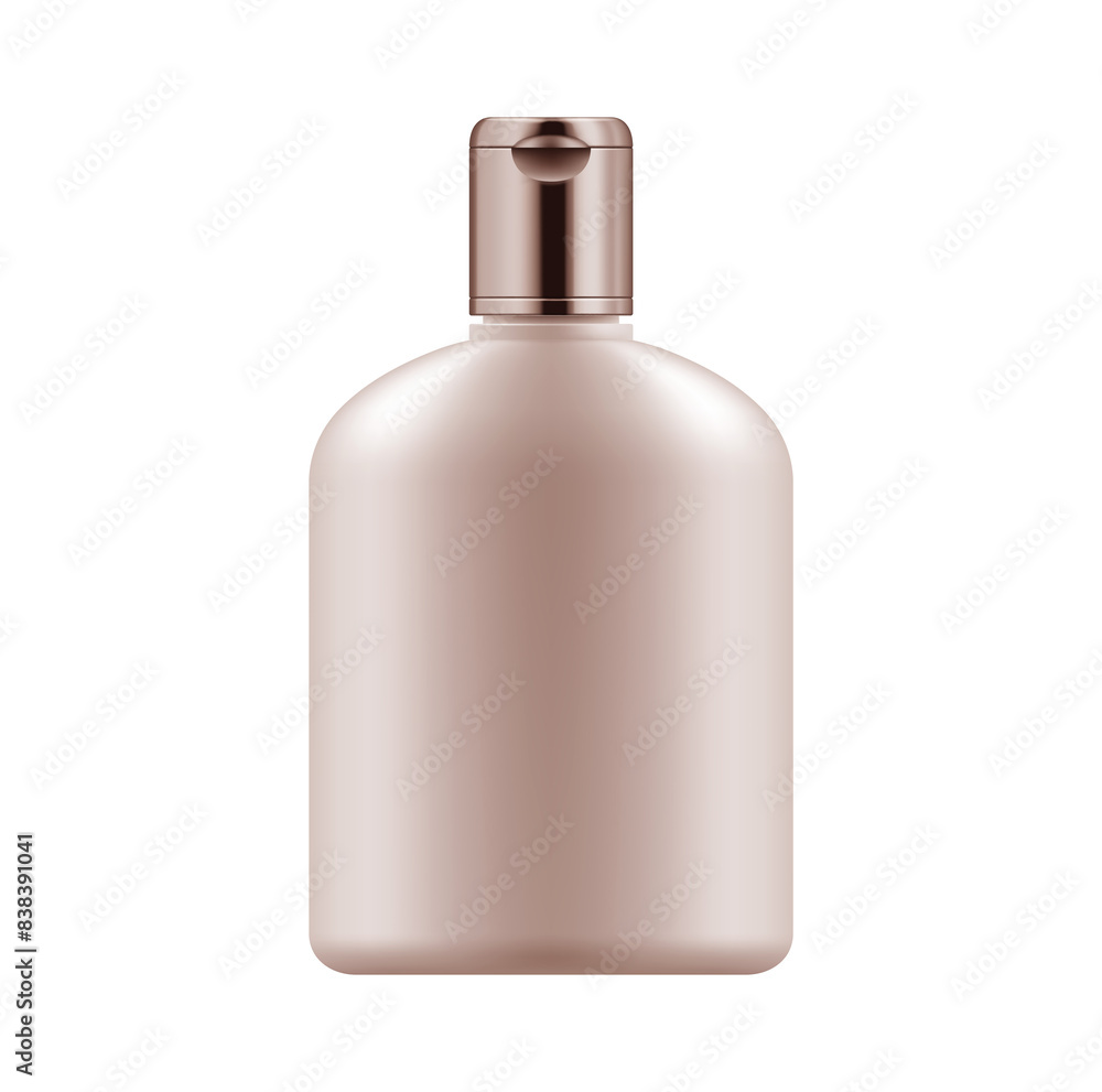 blank bottle Skincare makeup product generic packaging mockup product shot for design layout, rose gold cap blank bottle Skincare makeup product generic packaging mockup product shot for design layout, rose gold cap