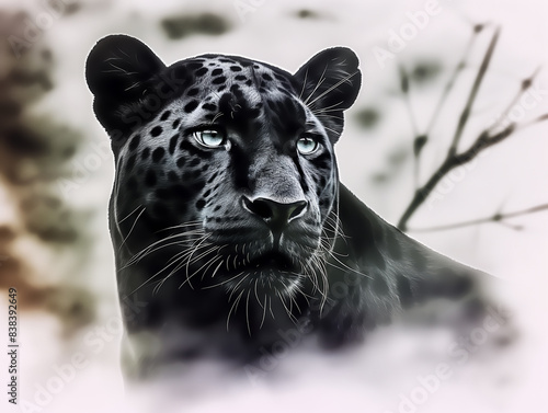 Illustration, Black Panther