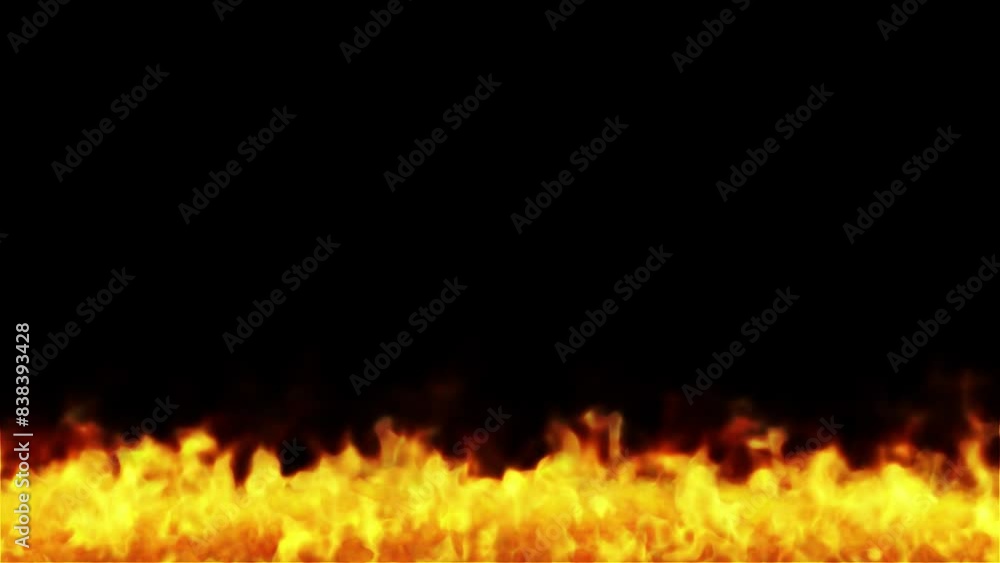 red hot flame graphic element background