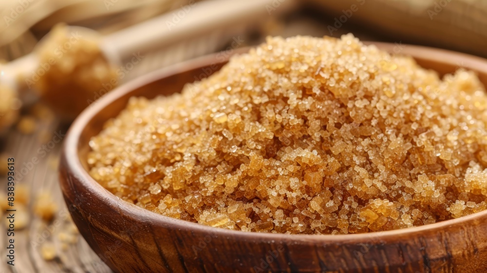 Stylish Brown Sugar Background for Food Styling Generative AI Stylish Brown Sugar Background for Food Styling Generative AI