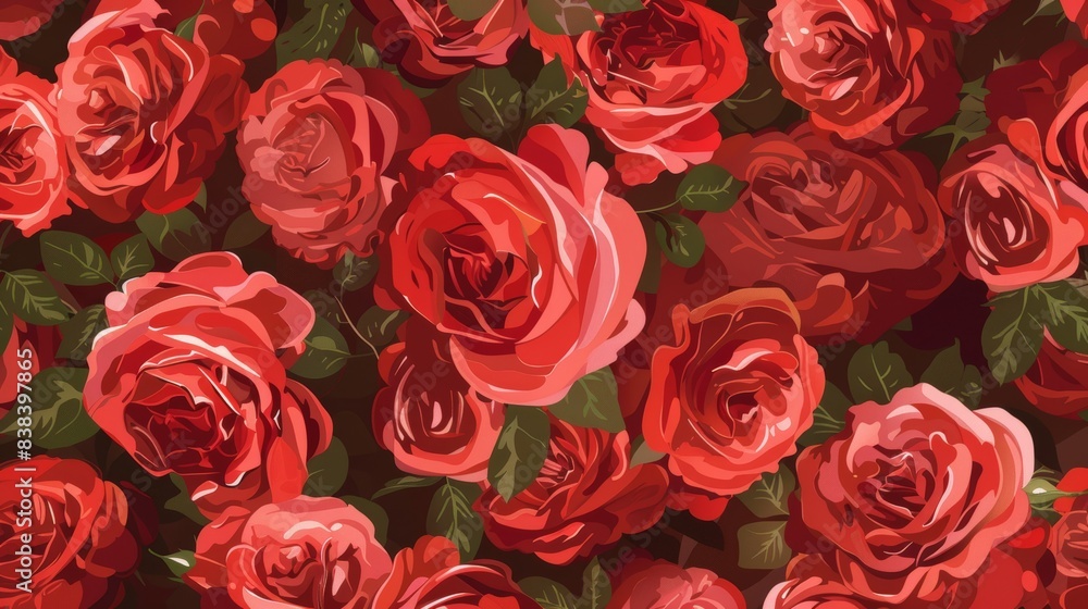 Romantic Bouquet for Special Occasions Generative AI Romantic Bouquet for Special Occasions Generative AI