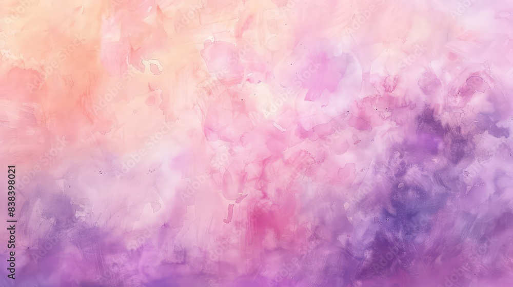 Fototapeta premium Purple color, watercolor, abstract background texture