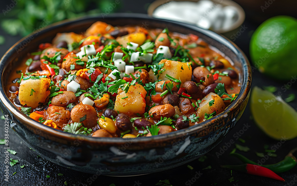 beans with meat and vegetables beans with meat and vegetables