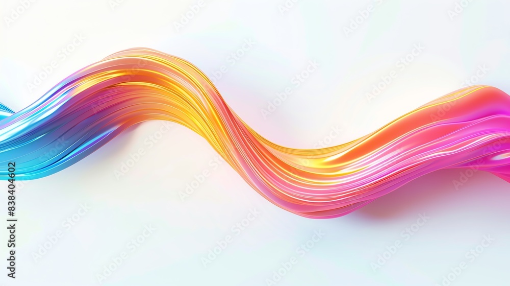 Abstract colorful wave on white background, vibrant gradient shades of blue, orange, and pink flowing seamlessly, modern fluid design. Abstract colorful wave on white background, vibrant gradient shades of blue, orange, and pink flowing seamlessly, modern fluid design.