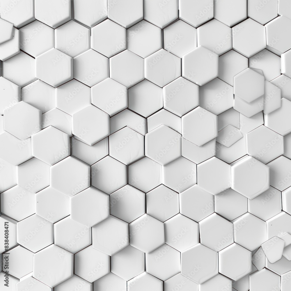 White background with hexagon pattern, creates an elegant and modern aesthetic for design projects. The pattern adds depth to white space, making it suitable as a backdrop for creative applications. White background with hexagon pattern, creates an elegant and modern aesthetic for design projects. The pattern adds depth to white space, making it suitable as a backdrop for creative applications.