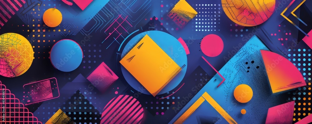 Abstract Geometric Pattern Background Abstract Geometric Pattern Background