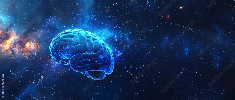 Digital Mind: Glowing AI Brain Illuminates Possibilities (Artificial Intelligence, Technology) Digital Mind: Glowing AI Brain Illuminates Possibilities (Artificial Intelligence, Technology)