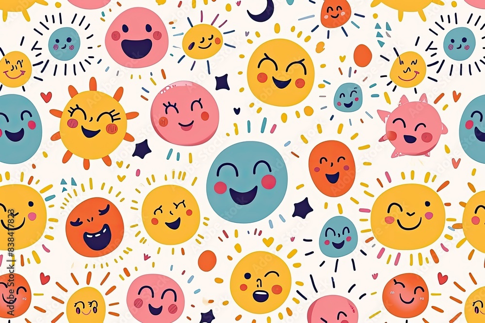 a pattern of smiling faces on a white background, a pattern of smiling faces, Cute and cheerful vector backdrop with smiling faces and positive vibes a pattern of smiling faces on a white background, a pattern of smiling faces, Cute and cheerful vector backdrop with smiling faces and positive vibes