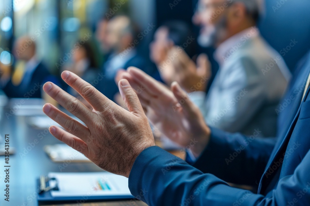 Active Participation in a Business Meeting. Generative ai Active Participation in a Business Meeting. Generative ai
