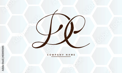 DC, CD, D, C Abstract Letters Logo Monogram