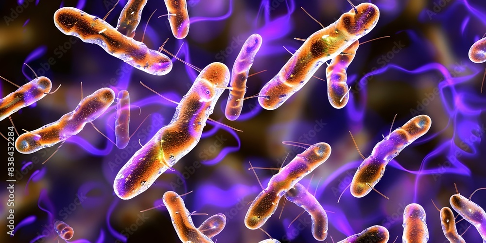 3D Representation of Saccharomyces cerevisiae Bakers and Brewers yeast