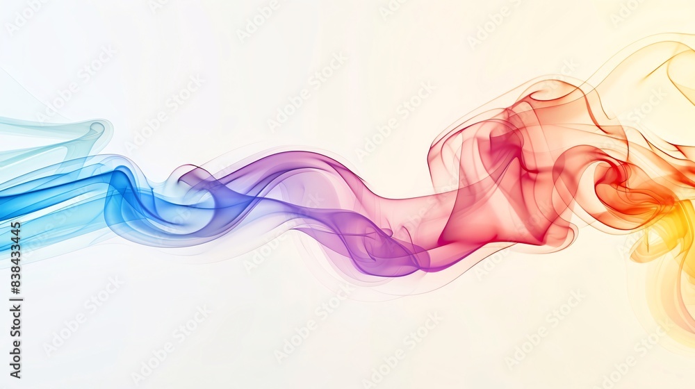 Backlit Smoke Rainbow smoke, negative space, isolated on black background, advertising photoshoot, pride month LGBTQIA theme Backlit Smoke Rainbow smoke, negative space, isolated on black background, advertising photoshoot, pride month LGBTQIA theme