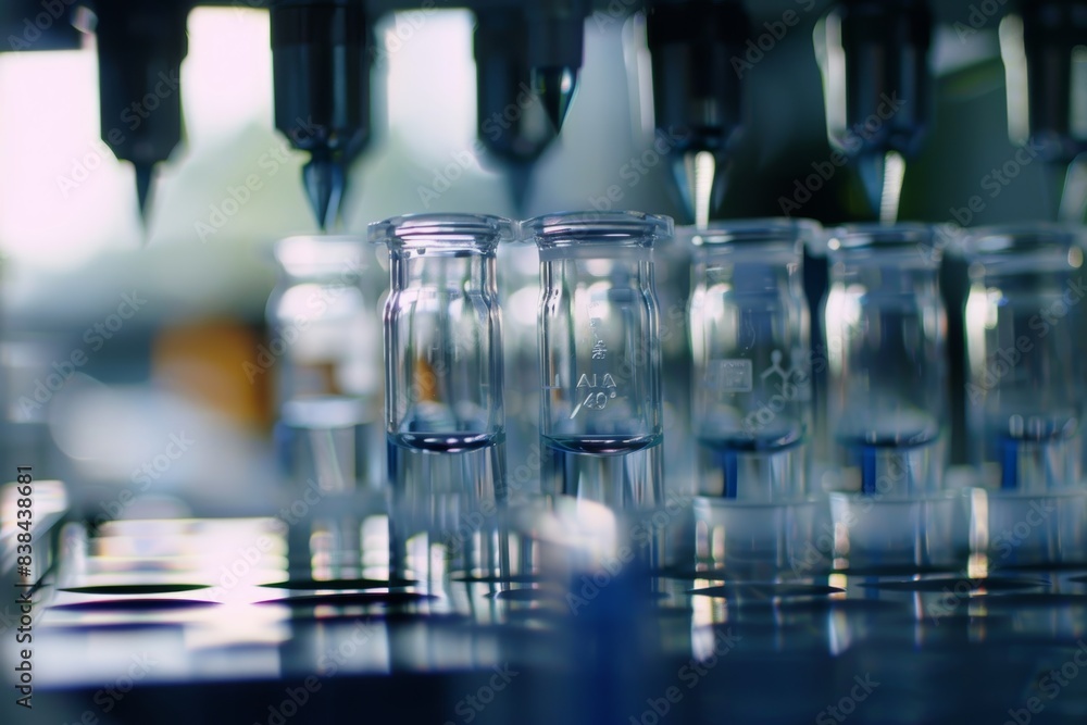 Futuristic Laboratory Equipment for Doping Detection in Sports Science Research Futuristic Laboratory Equipment for Doping Detection in Sports Science Research