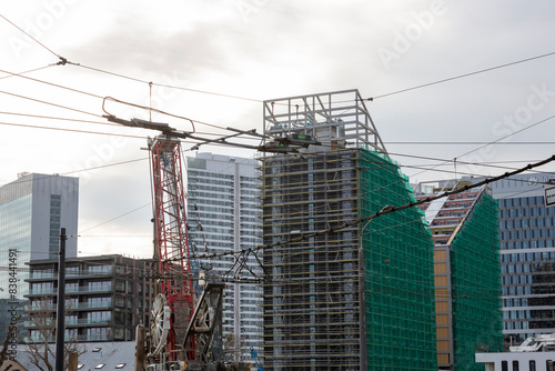 Photography Construction of new modern houses in Bratislava