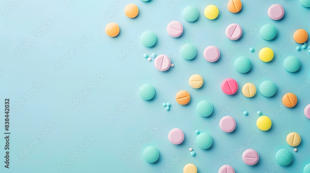 Pharma Kaleidoscope: A Captivating Array of Pills and Bottles in Healthcare Exploration. Pharma Kaleidoscope: A Captivating Array of Pills and Bottles in Healthcare Exploration.