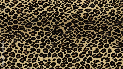  leopard background modern print design, cat spots © Oksana