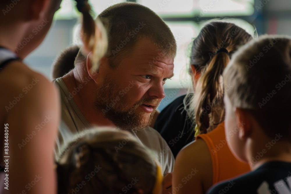Renowned Wrestling Coach Mentoring Young Athletes in Advanced Techniques for Future Success Renowned Wrestling Coach Mentoring Young Athletes in Advanced Techniques for Future Success