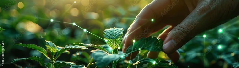 Smart farming uses technology to control planting Smart farming uses technology to control planting