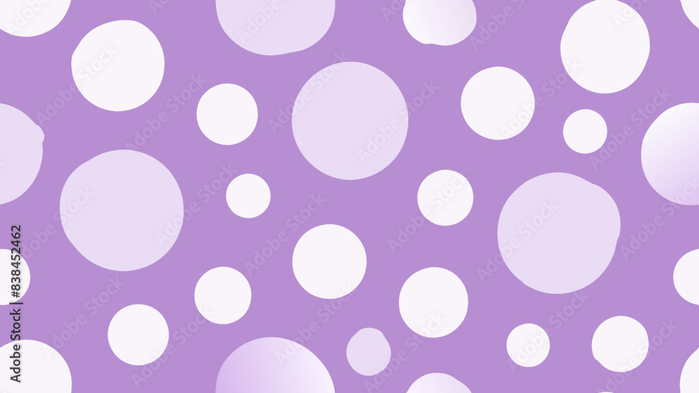 The image displays a pattern of purple circles against a light gray background The image displays a pattern of purple circles against a light gray background