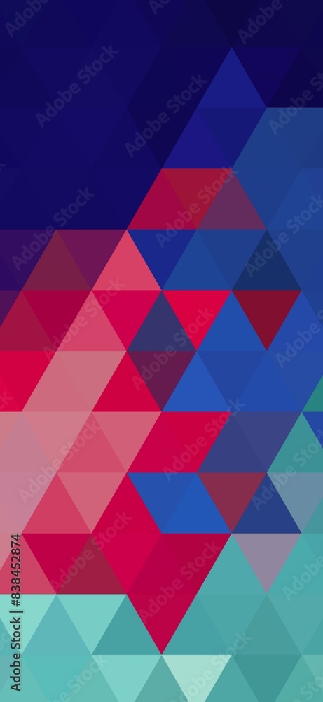 Fototapeta premium triangular motif. triangle pattern. tribal motif. triangle background