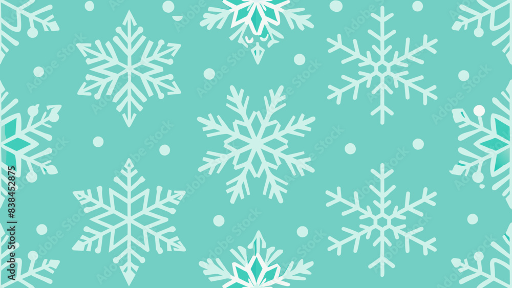 seamless pattern with snowflakes seamless pattern with snowflakes