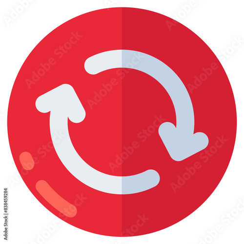 Modern design icon of sync arrows 