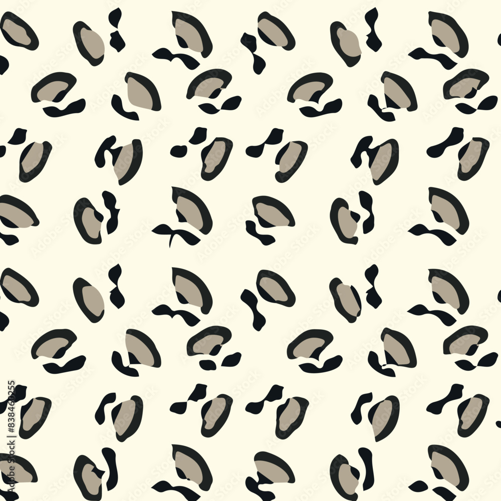 Graphical abstract seamless pattern. Vector illustration fabric wallpaper background textured. Abstract flowers