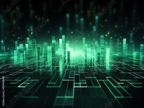 Futuristic Data Stream Abstract Background design wave fast motion blur dynamic velocity rapid acceleration movement quick flow pattern texture