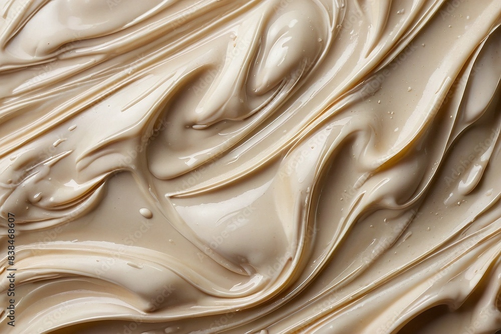 Berliner creamy wet clay background, Close up of creamy texture background Berliner creamy wet clay background, Close up of creamy texture background