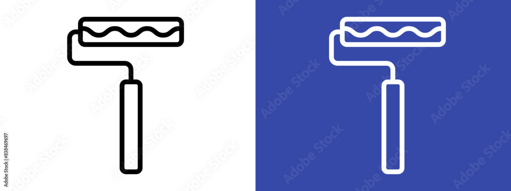 Painting Tool Icon for Home Improvement, DIY Painting, and Renovation Projects Painting Tool Icon for Home Improvement, DIY Painting, and Renovation Projects