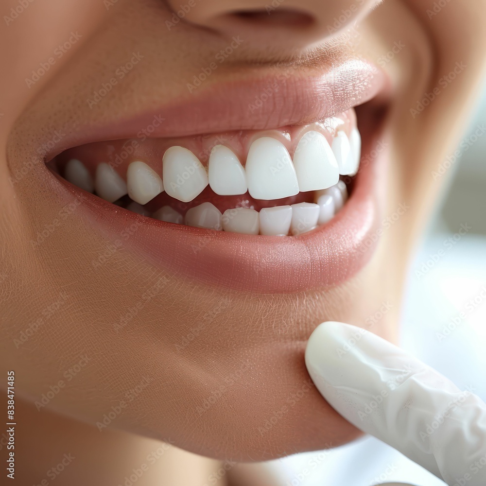 Obraz premium close up of a woman with a smile