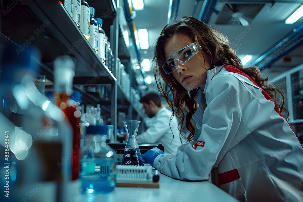 Science lab supervisor fostering collaborative work environment and scientific breakthroughs Science lab supervisor fostering collaborative work environment and scientific breakthroughs