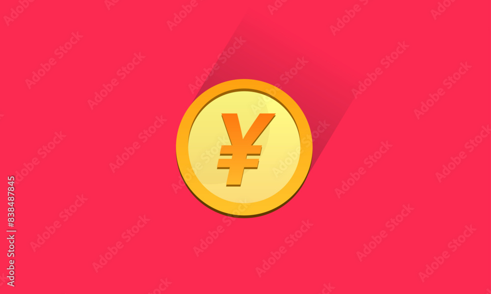 price drop with yen yuan coin falling