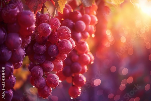 Grapes on vine