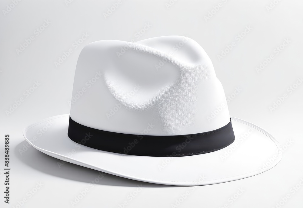 white hat mockup isolated white background. white hat mockup isolated white background.