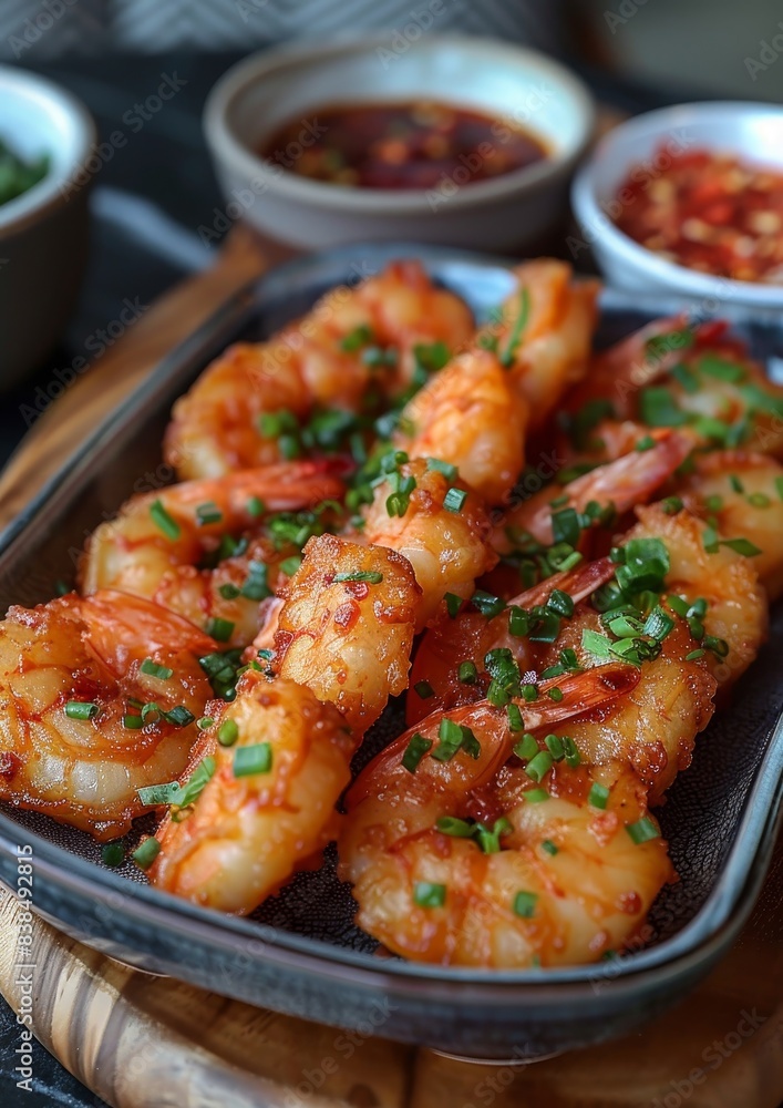 Tempura - Crispy shrimp and vegetable tempura served with dipping sauce. Tempura - Crispy shrimp and vegetable tempura served with dipping sauce.