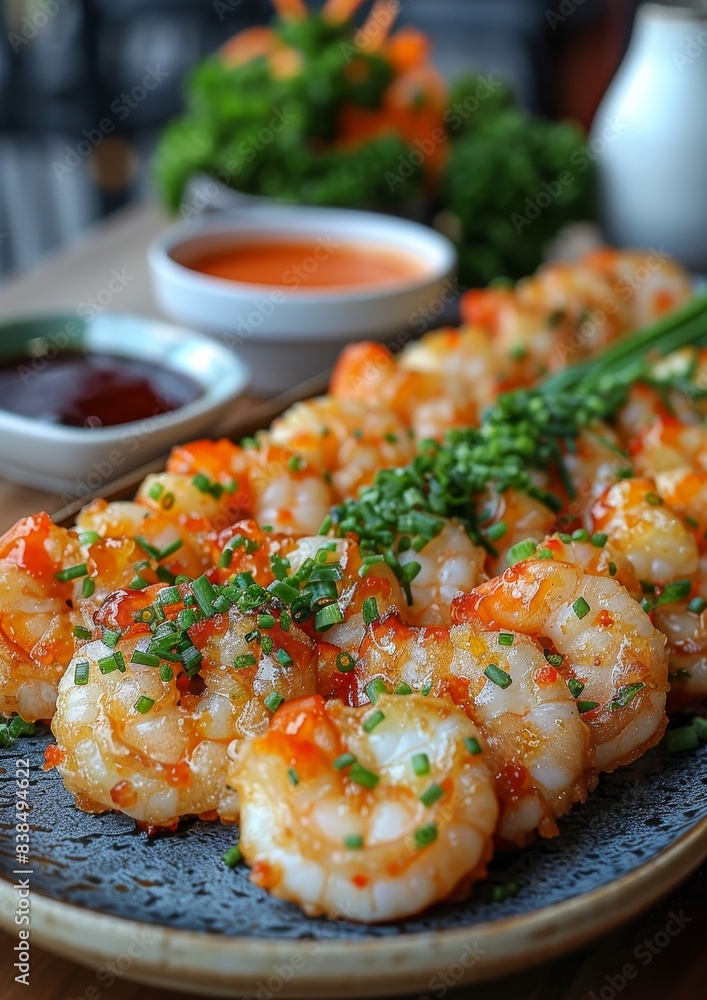 Tempura - Crispy shrimp and vegetable tempura served with dipping sauce. Tempura - Crispy shrimp and vegetable tempura served with dipping sauce.