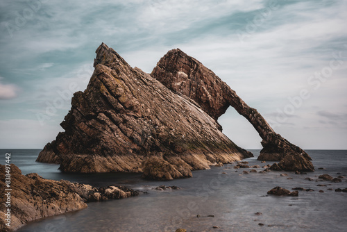 Scottland landsacpes - Bow Fiddle Rock photo