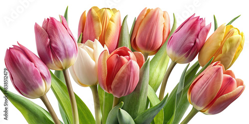 Wallpaper Mural Vibrant Collection of Fresh Natural Pink, Yellow, and Red Torontodigital.ca